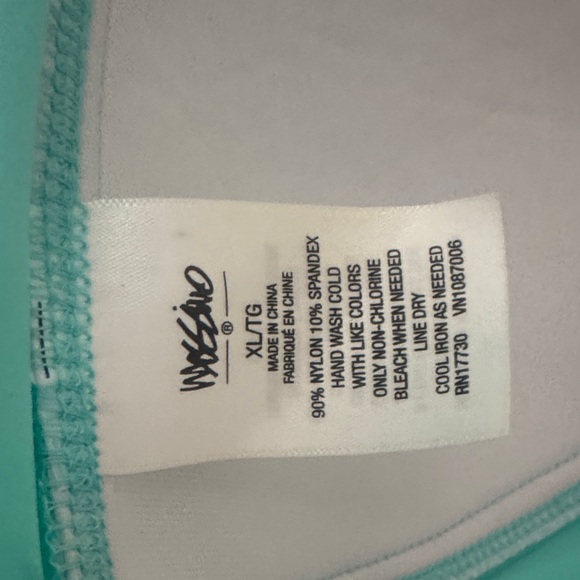 Mossimo Supply Co. Aqua Bikini Top - Picture 2 of 2